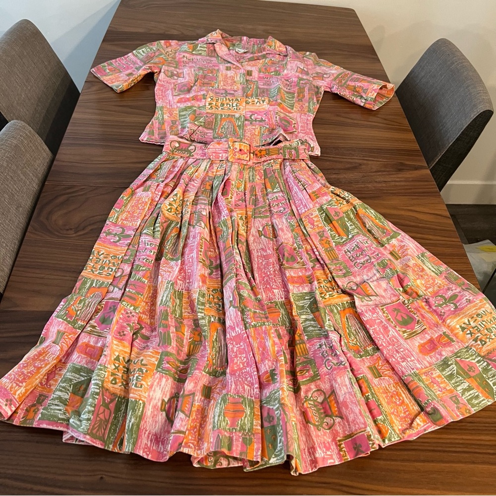 DALLAS Sportswear co Colorful Patterned Women's set